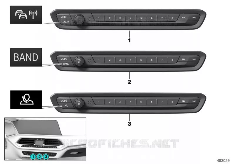 Unité de commande audio BMW BMW Série 3 2017 320i N 320i