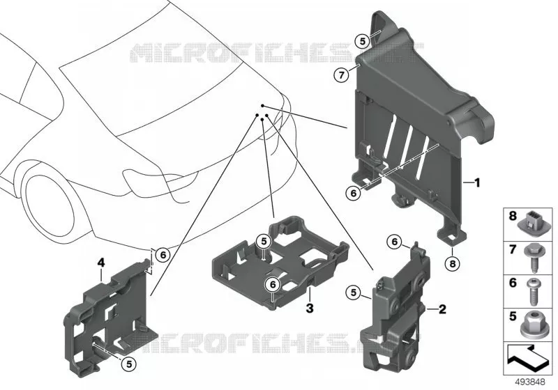 support module charge batterie BCU BMW BMW Série 7 2018 730Li A 730Li