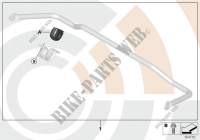 Kit de répar.barre stabilisatrice arr. pour BMW X6 50iX 4.4 de 2013
