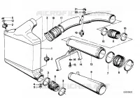 Turbo compresseur refroid.air suraliment pour BMW 745i