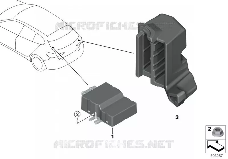 Boîtier de commande pompe à carburant BMW BMW X2 2018 X2 25dX N X2 25dX