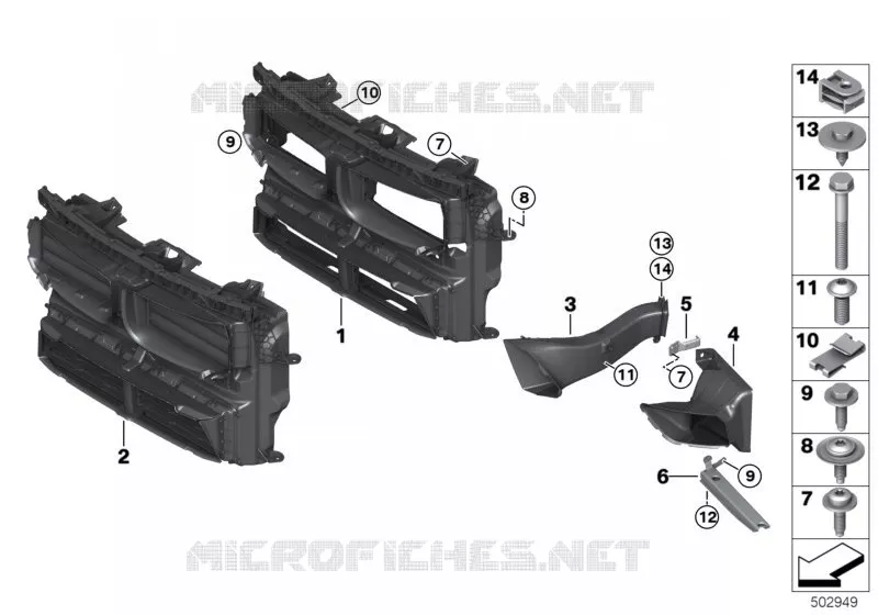 Conduits dair BMW BMW X1 2018 X1 20dX N X1 20dX