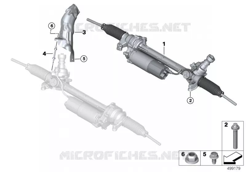 Direction électrique BMW BMW X7 2017 X7 M50dX A X7 M50dX