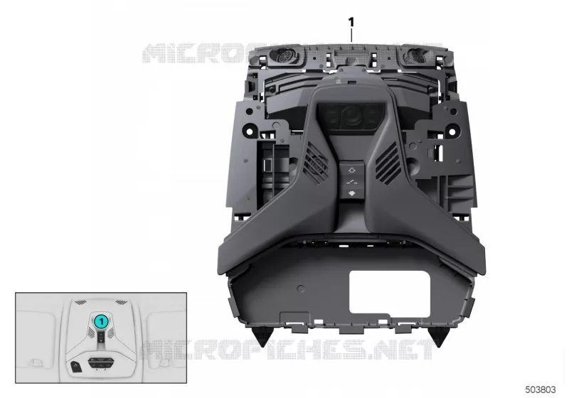 Module multifonctions de toit BMW BMW Série 1 2018 120dX N 120dX
