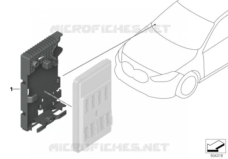 Support Body Domain Controller BDC BMW BMW Série 2 2019 218i N 218i