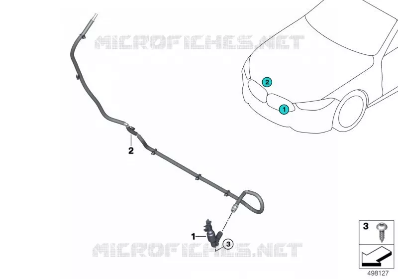 Système lave-phare caméra Night Vision BMW BMW Série 8 2018 M8 A M8